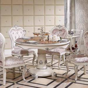Masa rotunda Princess (White)
